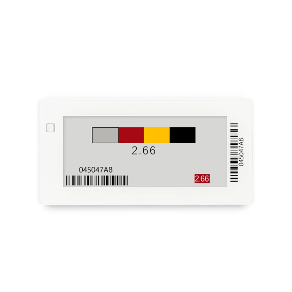 Bohang Factory Wholesale ESL 24 GHz Electronics Shelf Label E-paper Price Tag for Retail Store Digital Price Label DJ-WP0266WBR