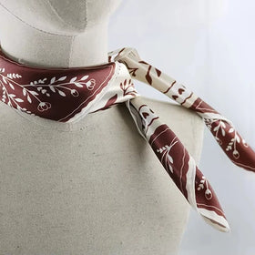 Custom Double Sided Satin Bandanas Satin Hair Scarf Wholesale Large Satin Scarf Bandana