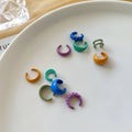 Cute Alloy Cartilage Clip-on Earrings Set Non-Piercing Helix Ear Cuff Fashionable Non-Piercing Ear Clip