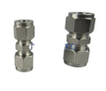 Customized SCPUC Series Pneumatic Parts Union Straight SUS A4 A2 304 316 Stainless Steel Sleeve Air Fitting Low Pressure Smooth