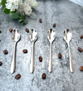 Professional Grade 18/10 Food-Grade Stainless Steel Vintage Industrial Cupping Spoon Flatware Set Mirror Polish Wedding
