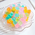 1.2cm Cubic Lump Sugar Shape Resin Accessories Resin Cabochon