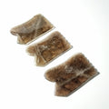 Huiying Spiky Concave Natural Jade Guasha Scrapping Smoky Quartz Gua Sha Massager Tools