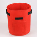 Dropshipping Strawberry Planting Bags 5/7/10/15  Gallon Planting Pots With Window and Handle for Indoor Outdoor Plant Containers