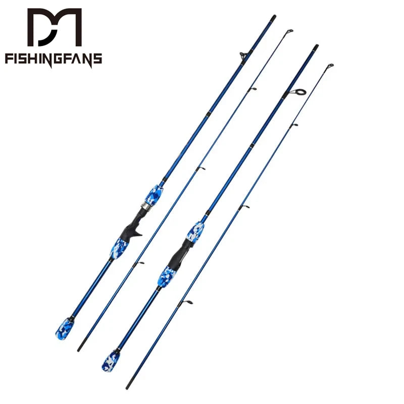 FISHINGFANS LENGJIAN Wholesale Carbon EVA Handle Lake Stream Fishing Commercial Fish Rod Faster Tapers Action Spinning Pole