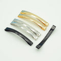 8mm*8cm Bars Metal Snap Hair Barrettes Plain Hair Slides Hairgrips for DIY Hair Accessories Women's Bobby Hairpins Clips