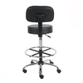 Promotional Adjustable PU Leather Bar Stool with Modern Design-Durable for Standing Desks Outdoor School & Living Room Use
