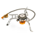 Outdoor Portable Folding Camping Gas Stove Stainless Steel Hiking Picnic Cooking Stove