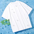 New Summer Ice-Sense T-Shirt for Men Cool and Breathable Short-Sleeved Loose Fit Sun Protection