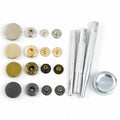 MeeTee D3-8 18mm Garment Accessories DIY Handmade Sewing Material Copper Four-button Round Button for Garment Down Jacket