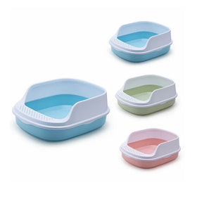 Durable Eco-friendly PP Cat Litter Box Anti-splash Cat Toilet Litter Box With Cat Litter Scoop