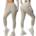 Custom Logo Sportswear Activewear Quick Drying Yoga Fitness Pants Compression Workout Sport Leggings for Women