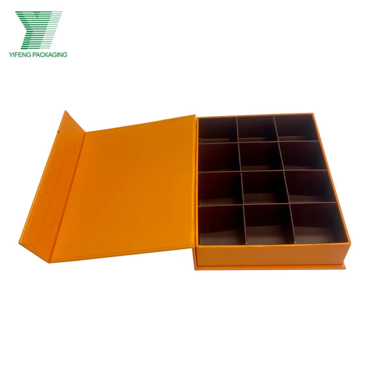 Custom High-End Magnetic Closure Christmas Party Wedding Cookie Pastry Candy Snack Chocolate Gift Packaging Box Matt Lamination