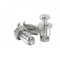 M6m8 Zinc Plated Stainless Steel Flanged Head Blind Molly Jack Rivet Nut Insert for Hollow Wall Iron Skin