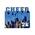Graduation Congratulation Customized Design Printed Cheer 2026 Memory Photo Slate Sublimation Blank Cheer 26 Insert Photo Frame