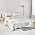 Customized Nature Bedsheets Set king Size Solid Color Comfortable Bedding Set