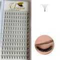 5d Large Tray Short Stem .05 .07 C D Curl 8-15mm Mix Fan Lashes Bulk Matte Black Premade Fan