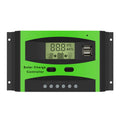GCSOAR 12V 24V 30A  PWM Solar Charger Controller Battery Intelligent Regulator Dual USB Port Display for Solar Energy System
