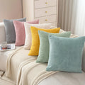 Amity Factory Wholesale Solid Pillow Cover Corduroy Pillowcase Ins Living Room Sofa Decoration Throw Cushion Cover