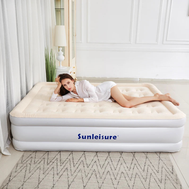 China Wholesale Punctual Delivery OEM Design Eco-friendly Pvc air Filled Beds Inflatable Bed air