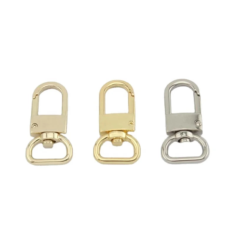 Nolvo World 48*17mm 5/8"  Swivel Snap Hook 4 Color  Lobster Clasps Bag Purse Hardware Metal