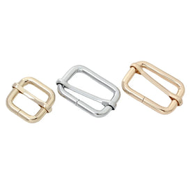 Nolvo World 20 32mm Metal Customizable Logo Washable Adjust Tri-Glide Buckle for Handbags Strap
