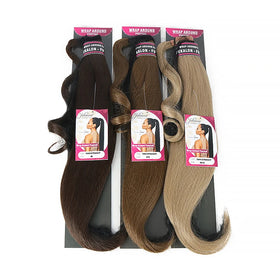 Julianna 28 Inches 140g Kanekalon Fiber Synthetic Hair Hairpiece Wrap Around Ponytail Extension