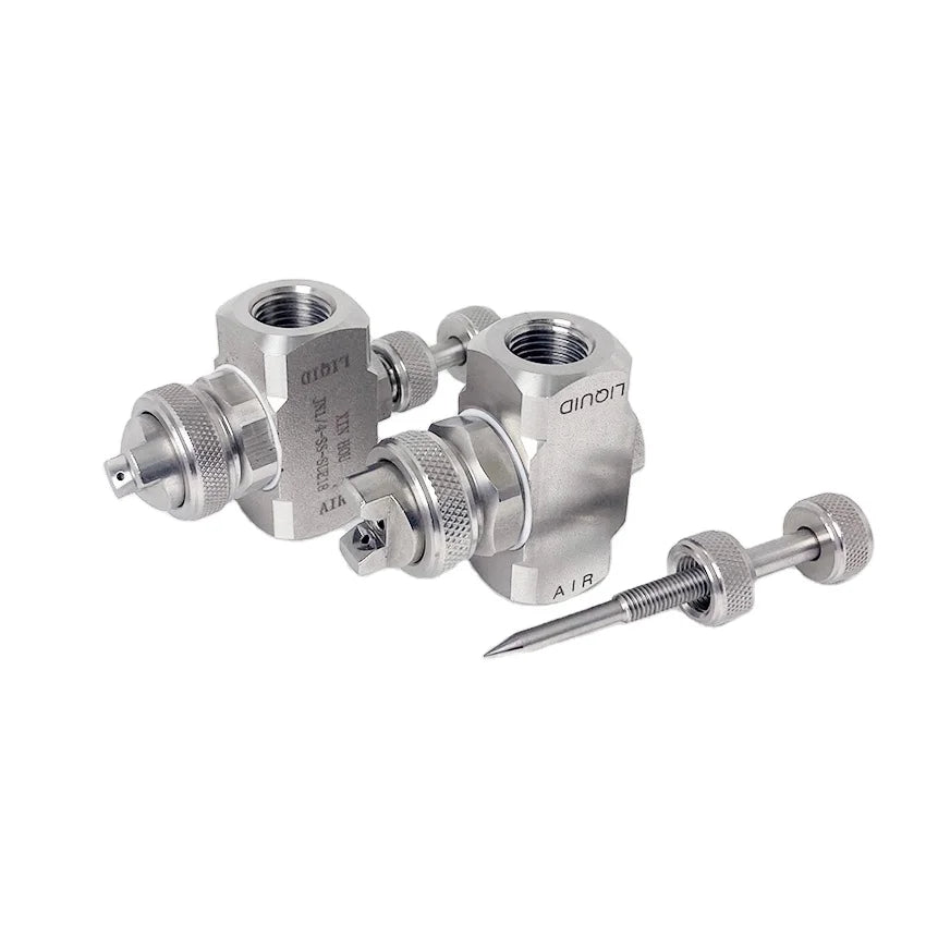JN Lubricating Adjustable Stainless Steel Micron Water Fog Mist air Atomizing Spray Nozzle