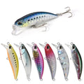 SNEDA Minnow 48MM/4.3G Sinking Fishing Lure Hard ABS Crankbait Swimbait for River Lake Stream Fishing
