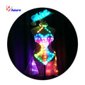Popular LED Luminous Exotic Dancewear Pole Dancewear Lingerie Sexy Stripper Outfits