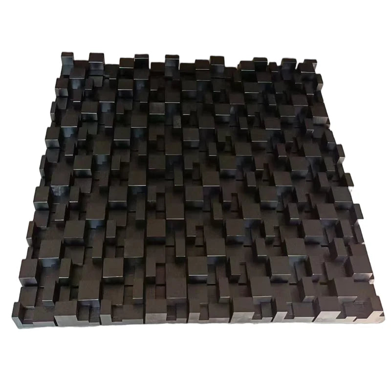 Modern Design Style Solid Wood Acoustic Wall Panel for Hotel Office Interior 3D Model Design Capability for Apartment
