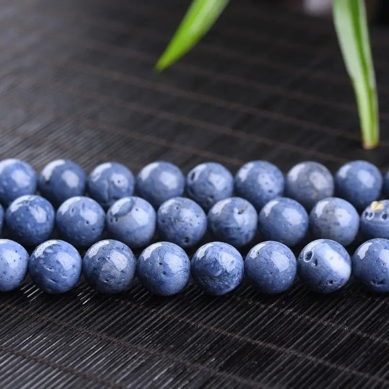 Natural Genuine 12mm Blue Sapphire Semi-precious Gemstone Loose Beads Stone for Jewelry Making Design