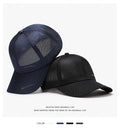 Outdoor Women'S Mesh Baseball Hat Simple Breathable Men'S Mesh Hat Casual Letter Sunscreen Hat