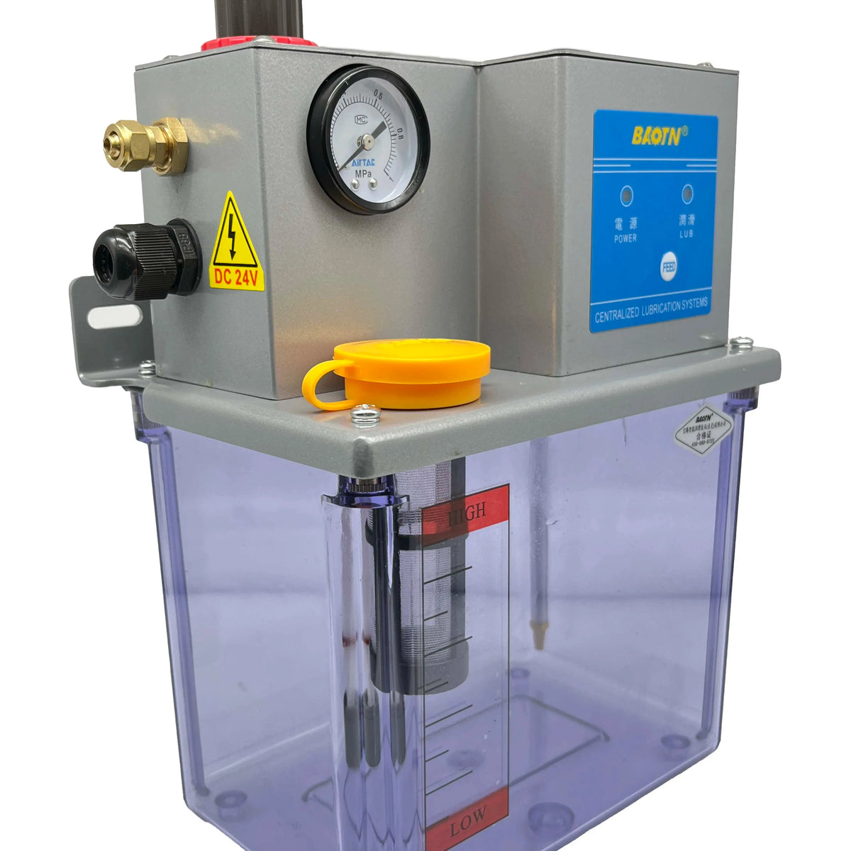Baotn Micro Cooling and Lubrication Pumps EVB Type Pneumatic Pump Lubrication Air Operated