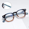 Latest Designer New Color Classic Retro Rivet Thickness Acetate Optical Eyeglasses with Various Colors Unisex for Men and Women
