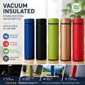500ml Stainless Steel Luxury Vacuum Insulated Thermos Cup Double Walled Travel Thermo Coffee Mug Water Bottle With Custom Logo