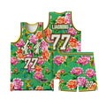 Unisex Quick Dry Basketball Jersey Wholesale Design Printed Breathable Basketball Shorts Adults Team  Custom Basketball Wear
