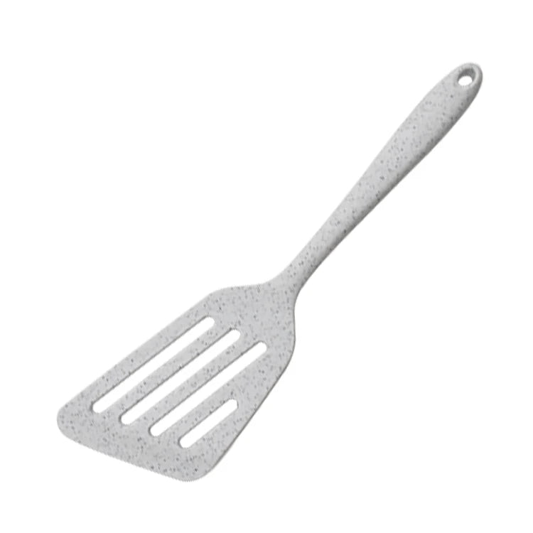 Food Grade Kitchen Utensil Non-Stick Silicone Turner Spatula with Black Dots Steak Shovel for Home Kitchen Used