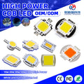 Manufacturer Cob Led Chip 10w 20w 30w 50w 100watt 12v 30-34v High Power Rgb White Red Blue Customized Led Chip