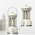 Rechargeable  Camping Lantern Retro LED Camping Light Vintage Outdoor Portable Tent Camping Lantern Light