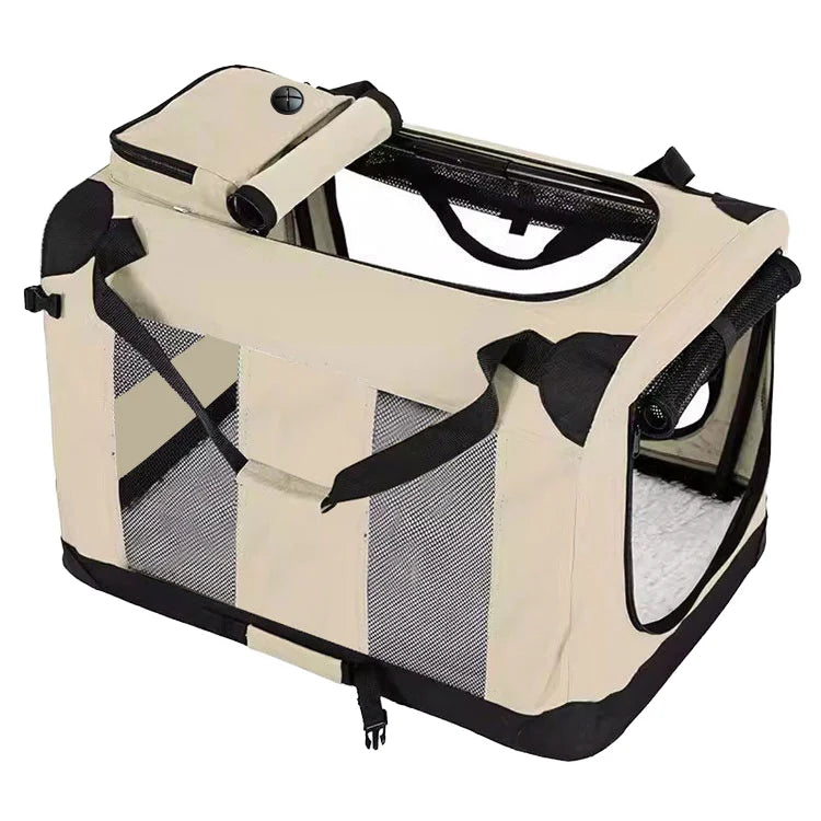 Durable Multi - Function Pet Carriers Durable Foldable Dog Carrying Backpack Dog Carrying Backpack Pet Travel Carrier