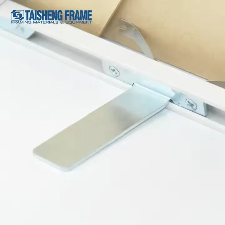 X0909 TS-K355B Aluminium Alloy Picture Frame Easel Back Photo Frame Easel Stand with Screws