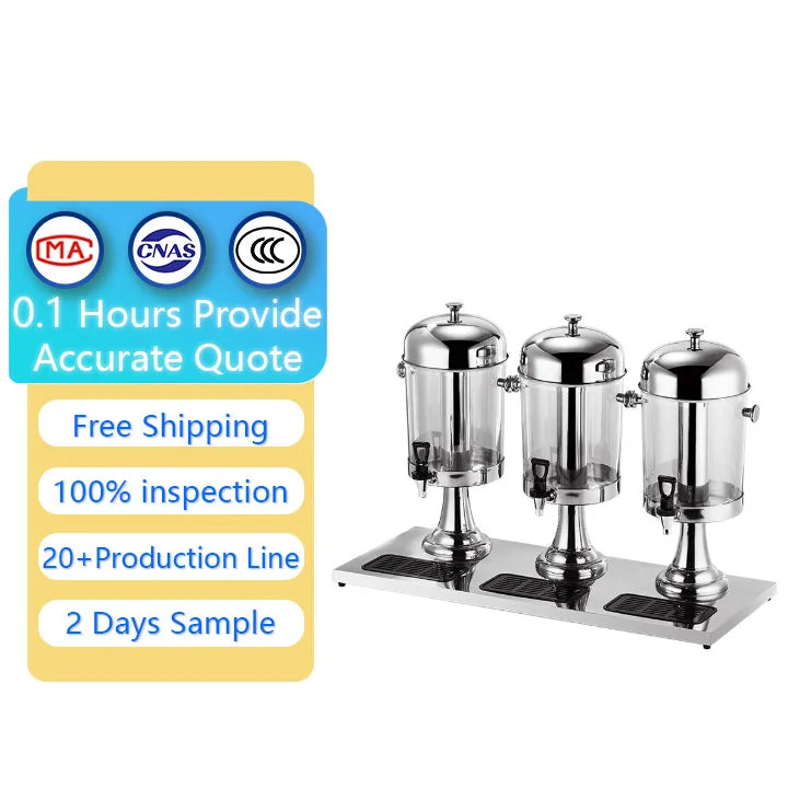 YITIAN Hotel Equipment Stainless Steel PE Drink Milk Coffee Soda Beverage Beer Juice Dispenser Machine