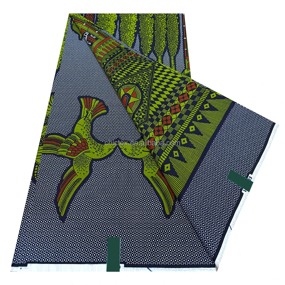 New Pattern African Fashion Cotton Loincloth Ankara African Fabrics Real Wax Pagne 6 Yards Holland Wax Print Clothing