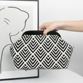 Luxury Minimalist Lady Handbag New Commute Evening Clutch String Strap Knitted Makeup Storage Pouch Fashionable Vintage Winter