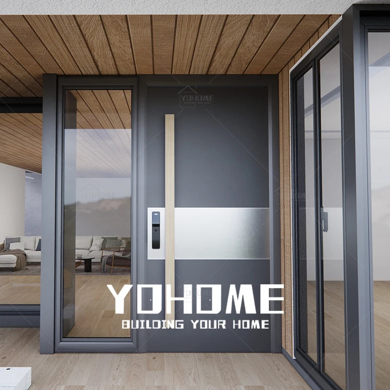 China Front Steel House Door Luxury Aluminum Front Security Door Frontdoorsforhousesmodern Home Security Doors