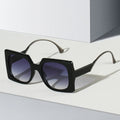 2025 New Arrival Korean Square Big Frame Retro Sunglasses Fashion Oversized Party Sunglasses