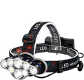 Newest Cheap Waterproof Cob Red Safety Light Led Bike Headlights Hunting Headlamp Flashlight Head Lamp Torch