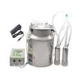 Stainless Steel New Sheep Goat Portable 10L Pulse Automatic Rechargeable Milking Machine
