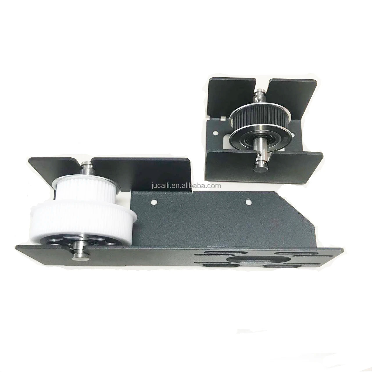 Jucaili Printer Driving/driven Pulley Timing Belt Pulley Frame 45 Tooth for Allwin Human Xuli Carriage Pulley Assembly